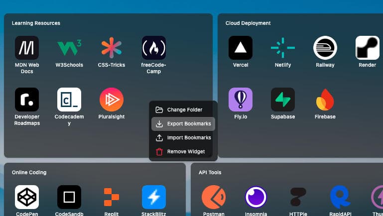 Export Bookmarks from a Specific Folder with Refloo